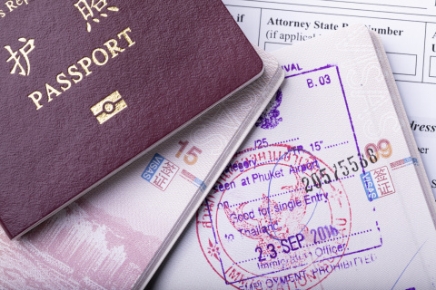 出国办理护照